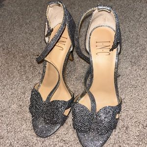 Sparkly Butterfly Heels